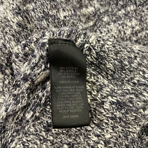 Express | hoodie/ quarter zip/ cotton and wool blend - Picture 9 of 10